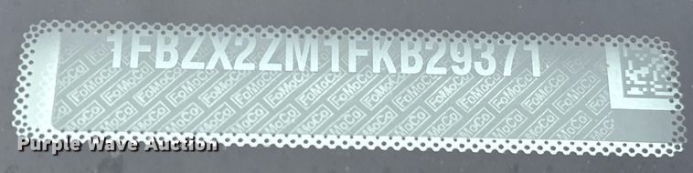 image for item NI9784 2015 Ford Transit 350 van