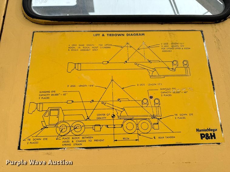 image for item NI9787 1971 International truck crane