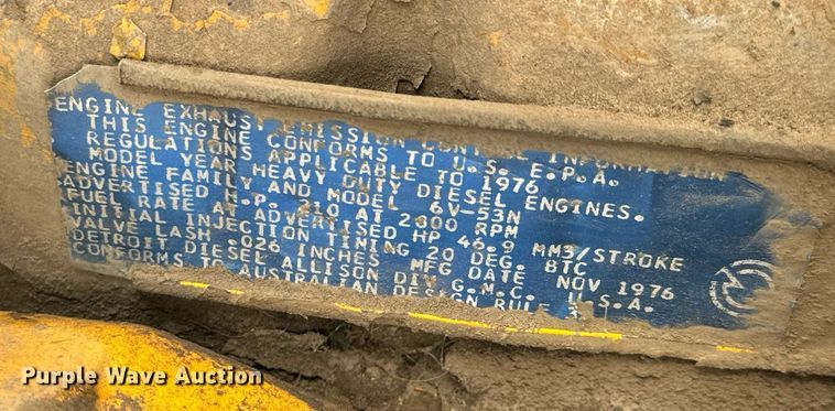 image for item NI9787 1971 International truck crane