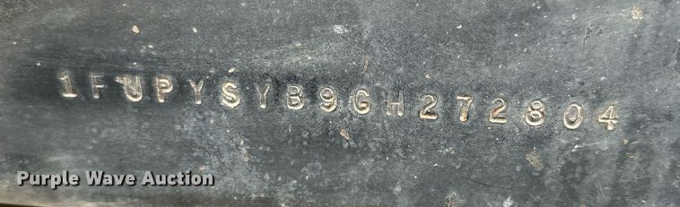 image for item NJ9282 1986 Freightliner  FLC dump truck