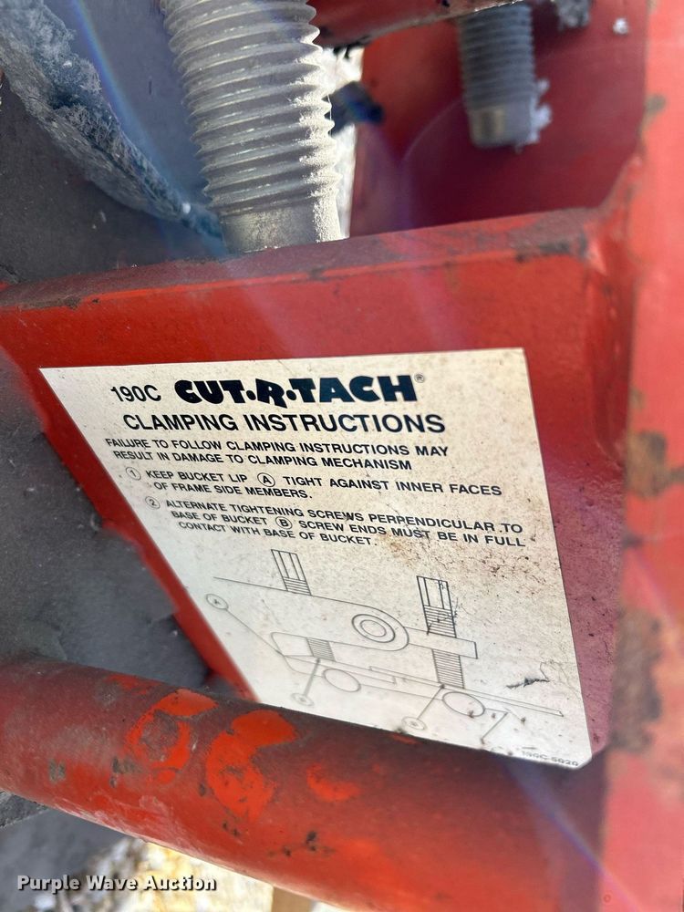 image for item NJ9546 General  130 CUT-R-TACH asphalt cutter attachment