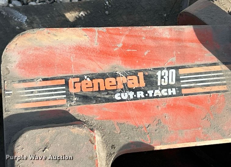 image for item NJ9546 General  130 CUT-R-TACH asphalt cutter attachment