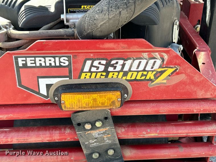 image for item NJ9550 Ferris  IS3100Z Big Block ZTR lawn mower