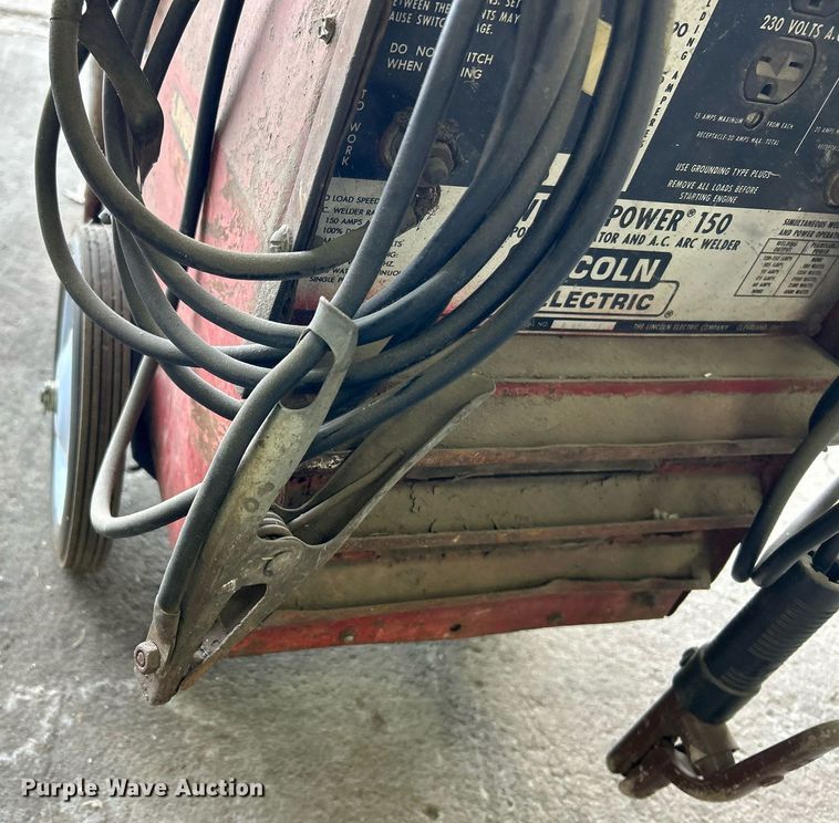 image for item NJ9553 Lincoln Electric  Weldanpower 150 welder/generator