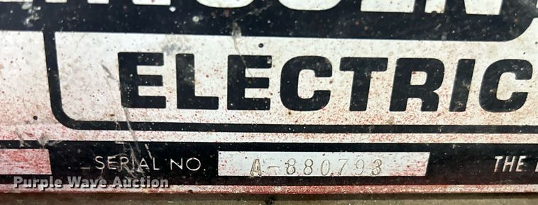 image for item NJ9553 Lincoln Electric  Weldanpower 150 welder/generator