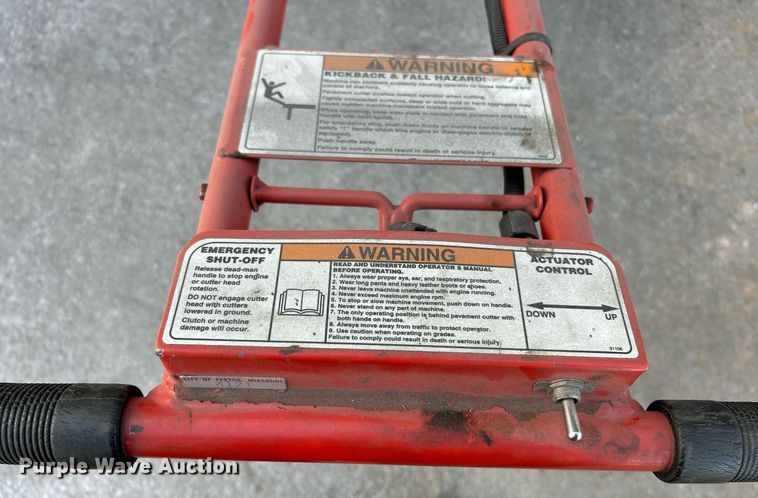 image for item NJ9555 Crafco 200 pavement cutter