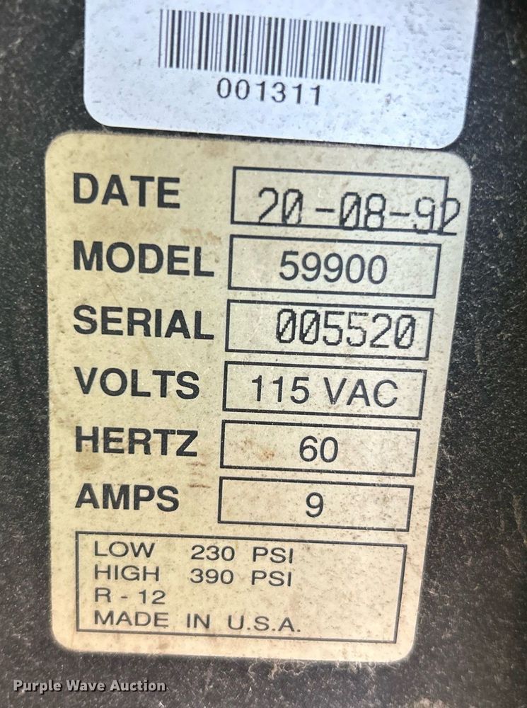 image for item NJ9557 Four Seasons  59900 refrigerant recycling and recharging system