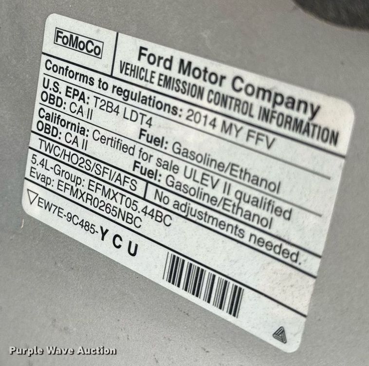 image for item NM9280 2014 Ford Expedition Police SUV