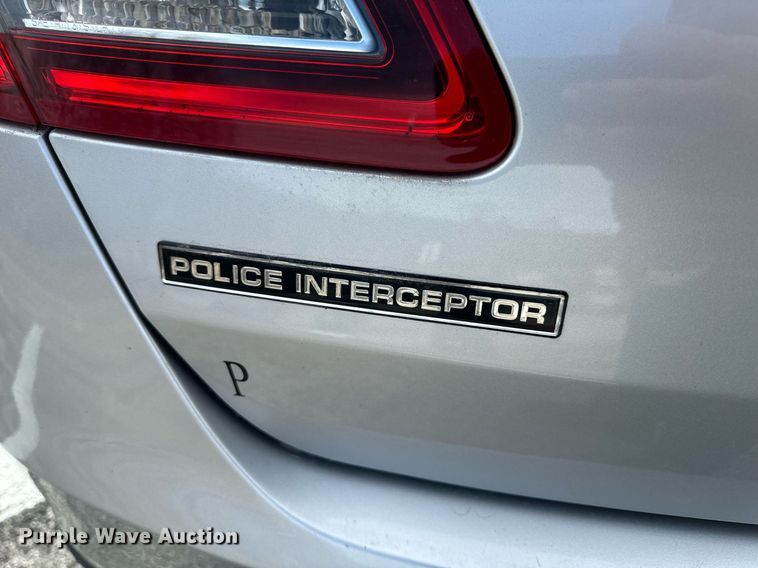 image for item NM9281 2016 Ford Taurus Police Interceptor 