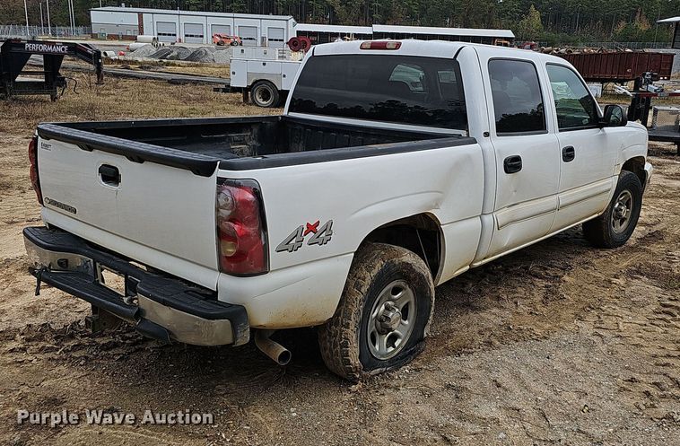 image for item NP9156 2007 Chevrolet  Silverado 1500 Crew Cab pickup truck