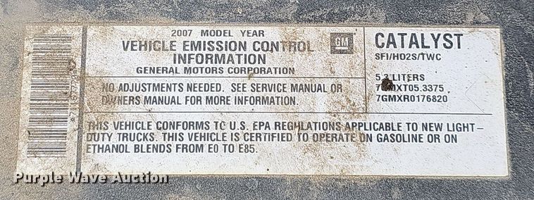 image for item NP9156 2007 Chevrolet  Silverado 1500 Crew Cab pickup truck