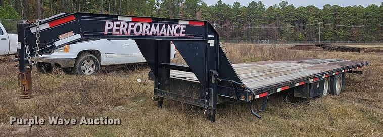 image for item NP9160 2012 Parker tilt deck equipment trailer