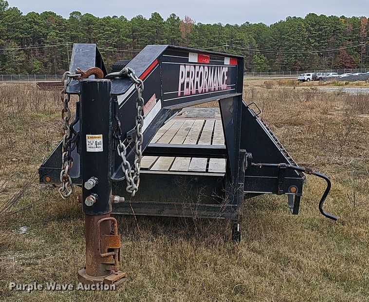 image for item NP9160 2012 Parker tilt deck equipment trailer