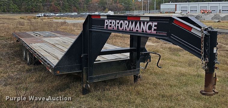 image for item NP9160 2012 Parker tilt deck equipment trailer
