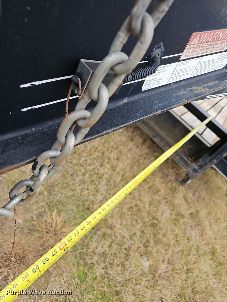 image for item NP9160 2012 Parker tilt deck equipment trailer