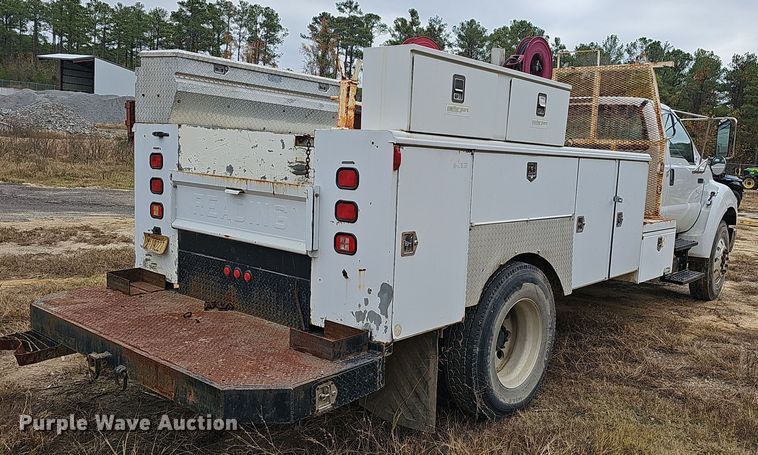 image for item NP9161 2008 Ford F750 Super Duty XL utility / service truck