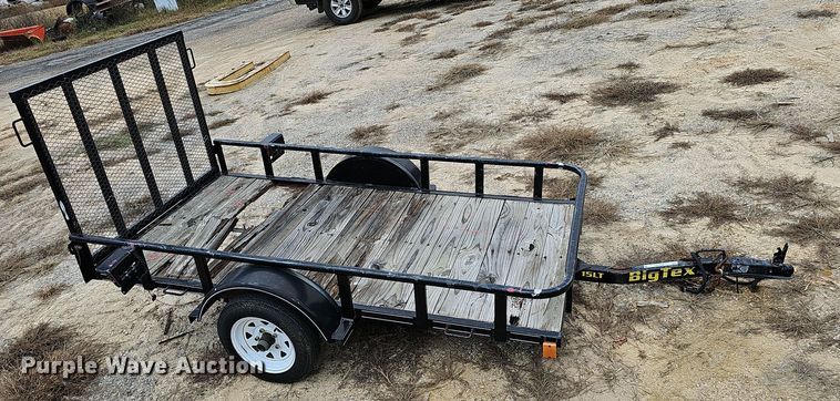 image for item NP9163 2008 Big Tex 15LT utility trailer