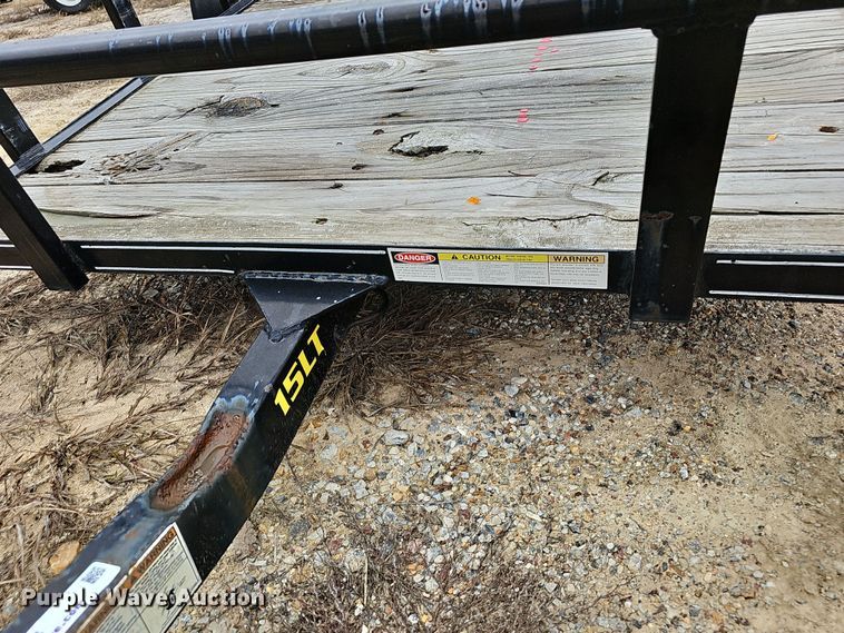 image for item NP9163 2008 Big Tex 15LT utility trailer