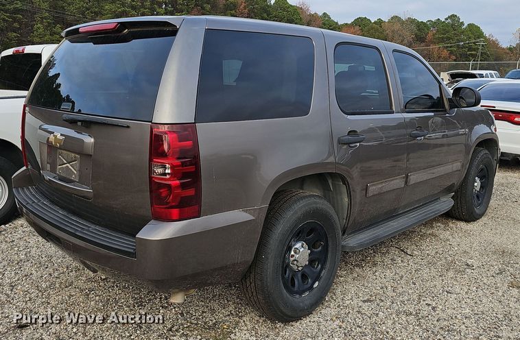 image for item NP9167 2011 Chevrolet Tahoe Police SUV