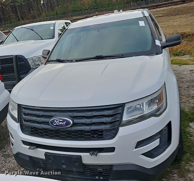 image for item NP9173 2016 Ford Explorer Police Interceptor  SUV