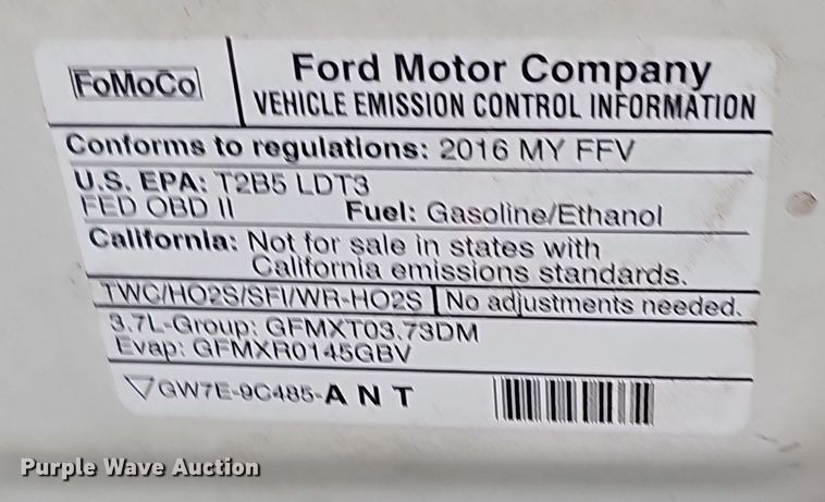 image for item NP9173 2016 Ford Explorer Police Interceptor  SUV