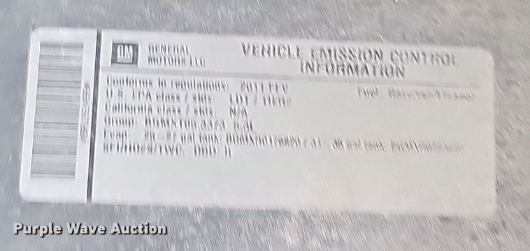 image for item NP9174 2011 Chevrolet Tahoe Police SUV