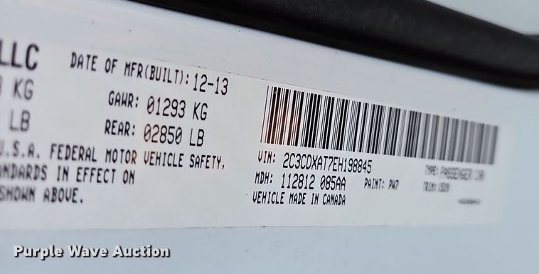 image for item NP9178 2014 Dodge Charger Police 