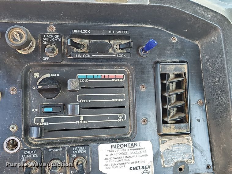 image for item NP9383 1995 Volvo White GMC semi truck