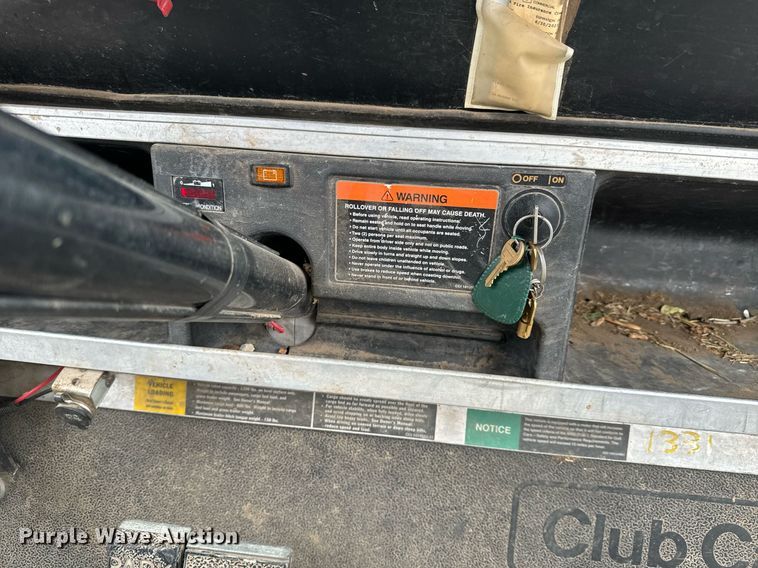 image for item NU9308 Club Car  Carryall 6 golf cart