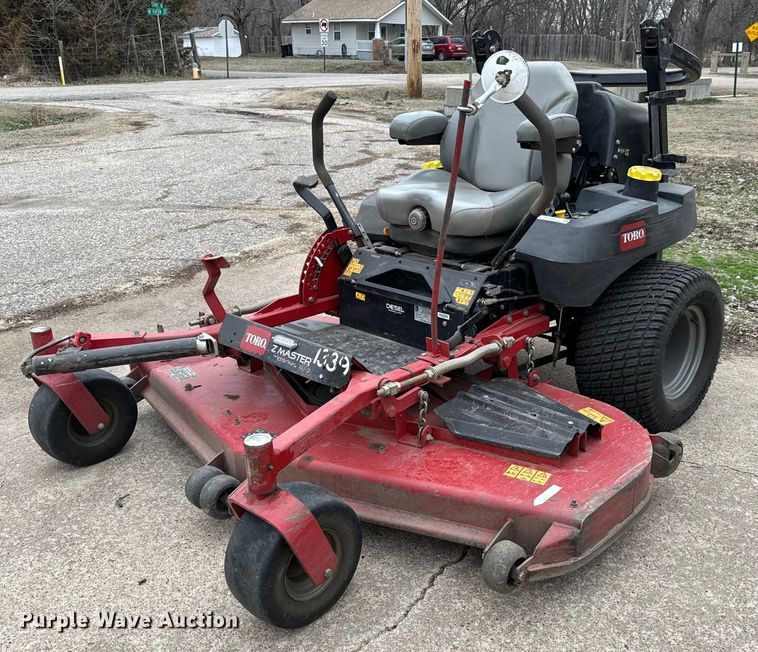 image for item NU9310 Toro Z Master 74274 ZTR lawn mower