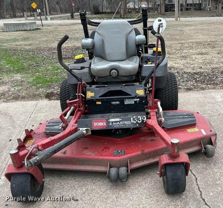 image for item NU9310 Toro Z Master 74274 ZTR lawn mower