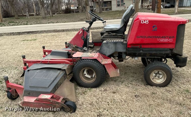 image for item NU9311 Toro Groundsmaster 455-D lawn mower