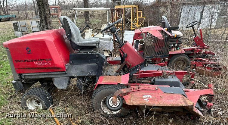 image for item NU9311 Toro Groundsmaster 455-D lawn mower