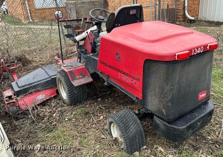 image for item NU9311 Toro Groundsmaster 455-D lawn mower