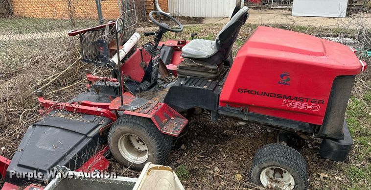 image for item NU9311 Toro Groundsmaster 455-D lawn mower
