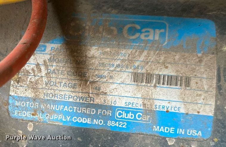 image for item NU9312 (2) golf carts