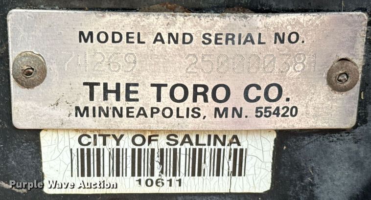 image for item NU9318 Toro Z Master ZTR lawn mower