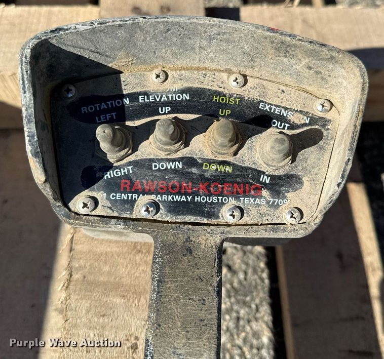 image for item NU9326 Koenig C26 truck mounted crane