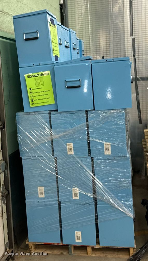 image for item NU9417 Approximately 103 ballot boxes