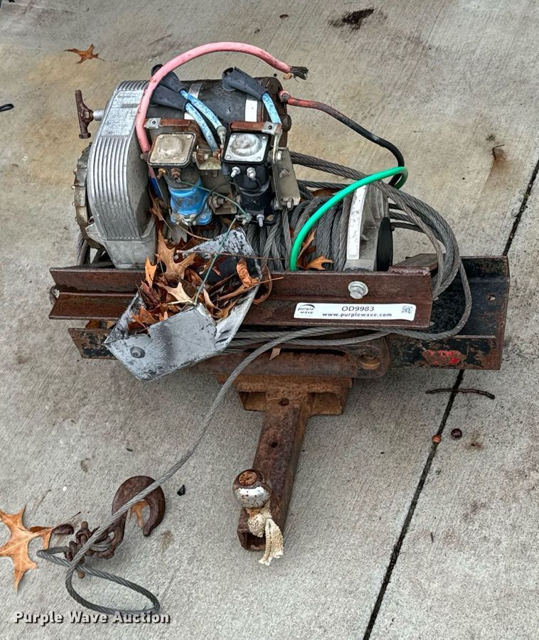 image for item OD9983 Jeep winch