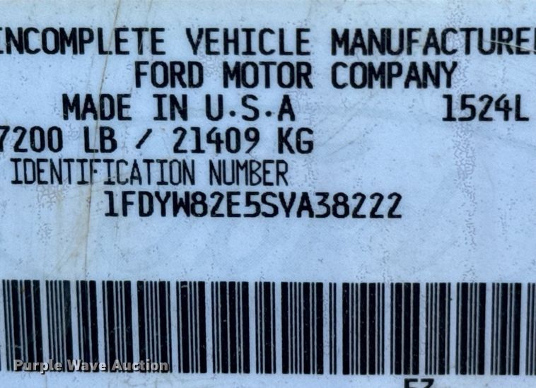 image for item OD9992 1995 Ford L8000 dump truck