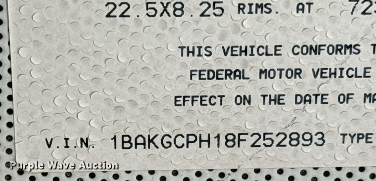 image for item OJ9445 2008 Bluebird Vision school bus