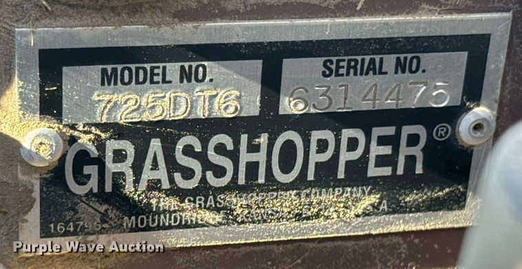 image for item OJ9454 Grasshopper 725D ZTR lawn mower