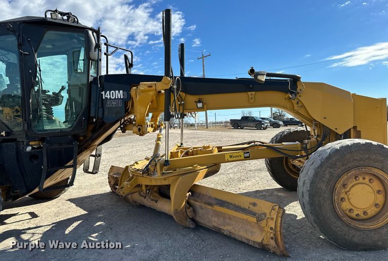 image for item OM9780 2014 Caterpillar  140M3 AWD motor grader