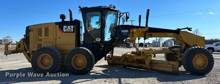 image for item OM9781 2018 Caterpillar  140M3 AWD motor grader