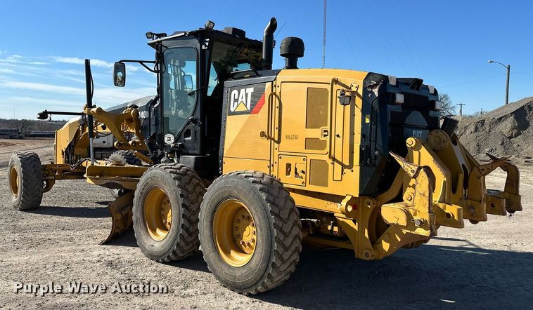 image for item OM9781 2018 Caterpillar  140M3 AWD motor grader
