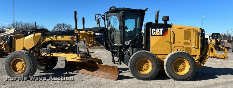 image for item OM9781 2018 Caterpillar  140M3 AWD motor grader