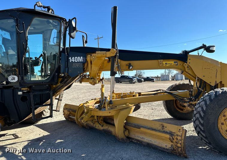 image for item OM9781 2018 Caterpillar  140M3 AWD motor grader
