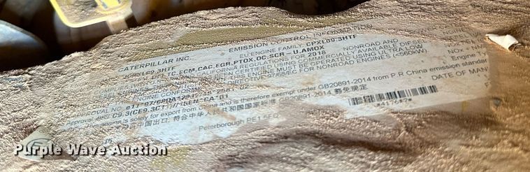 image for item OM9781 2018 Caterpillar  140M3 AWD motor grader