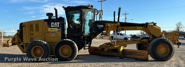image for item OM9782 2014 Caterpillar  140M3 AWD motor grader